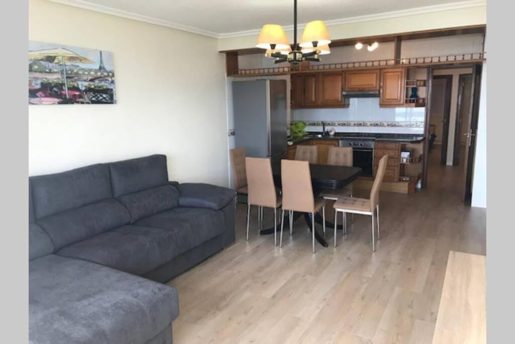 Fantastico Piso En Primera Linea De Playa Gijón Exterior foto